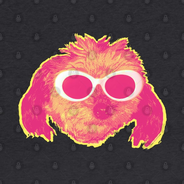 Grunge Poodle Pink by chilangopride